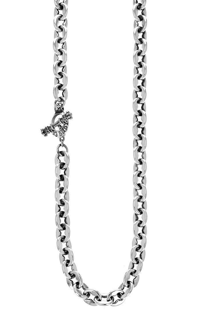 Nautical Necklace with T-Bar & Toggle 18in