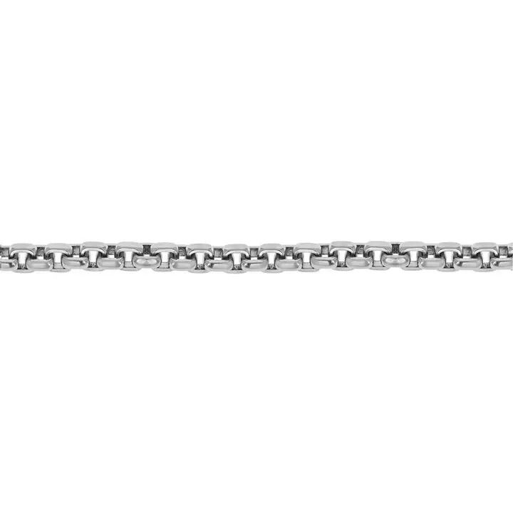 BOX LINK BRACELET W/ T-BAR AND TOGGLE