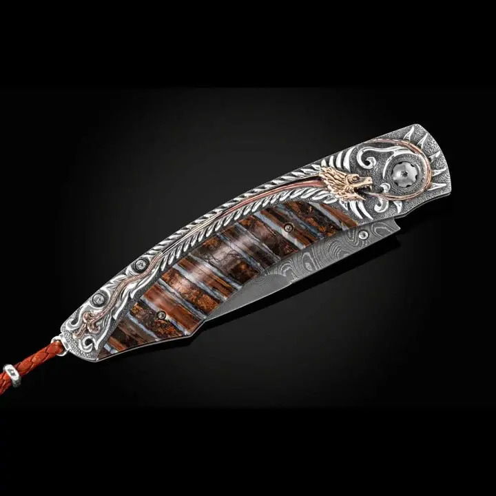 Spearpoint 'Dragon Skin' Pocket Knife | William Henry