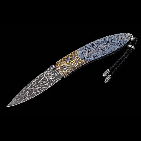 Closeup photo of Monarch 'King Tide' Pocket Knife | William Henry