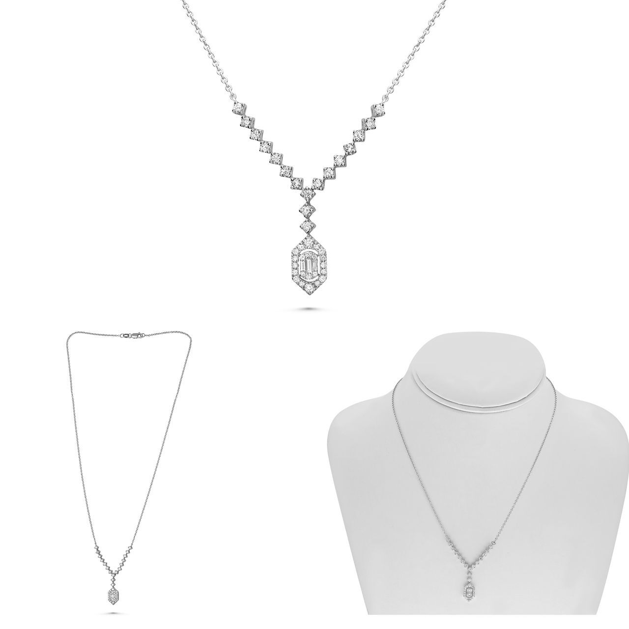 14kw .70ct Diamond Necklace