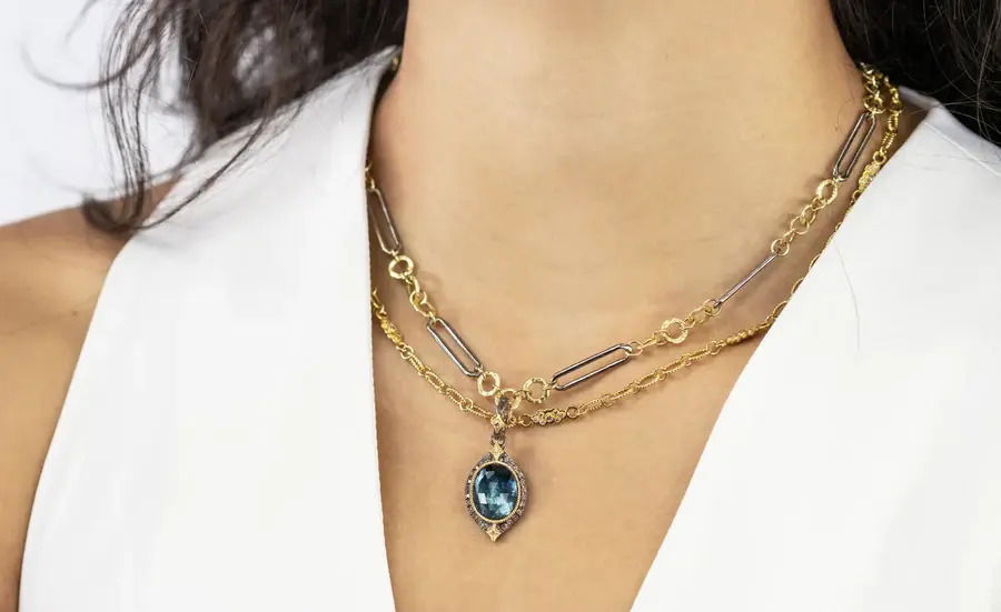 14X11 LONDON BLUE TOPAZ ENHANCER