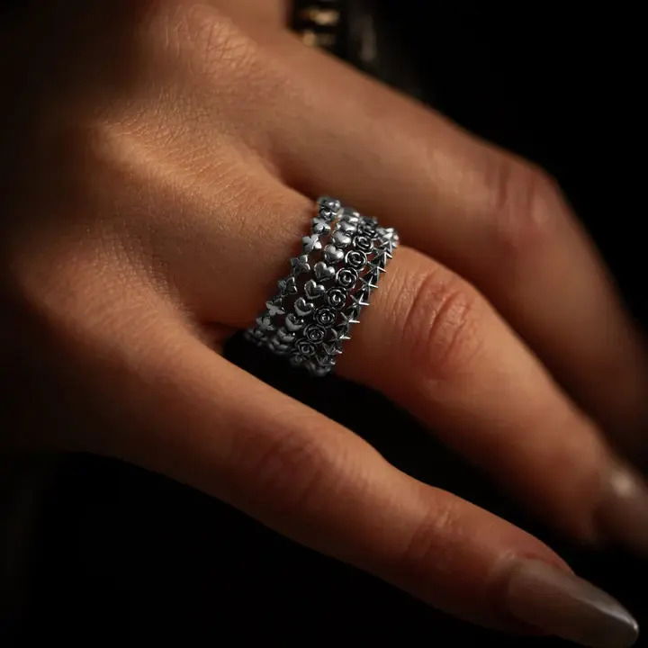 Super Micro MB Cross Stackable Ring