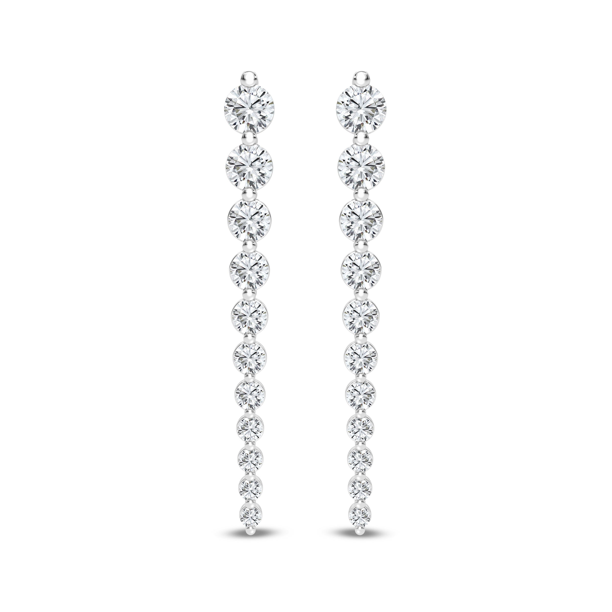 14kw 1cttw Lab grown Diamond Earrings