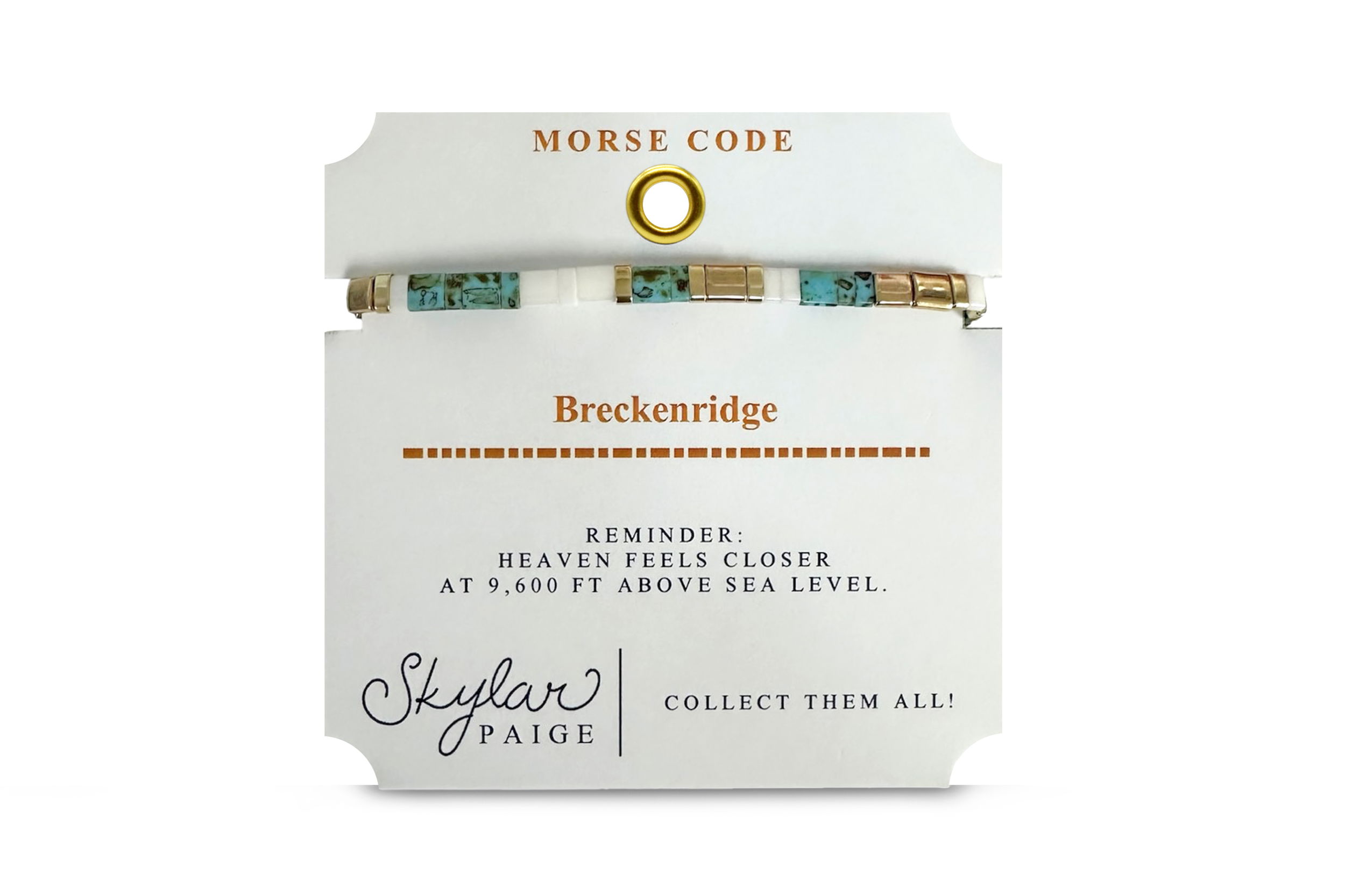 Breckenridge Morse Code Bracelet
