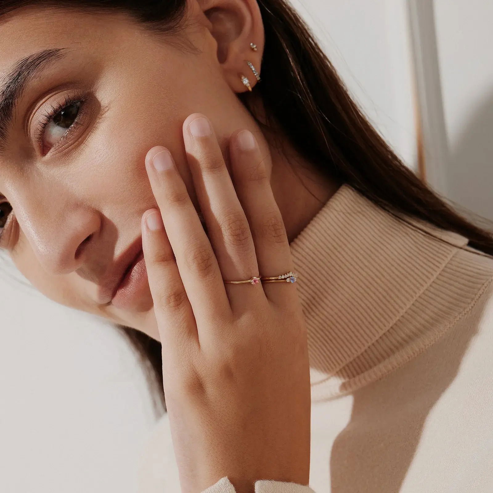 BLOSSOM | Morganite Solitaire Ring