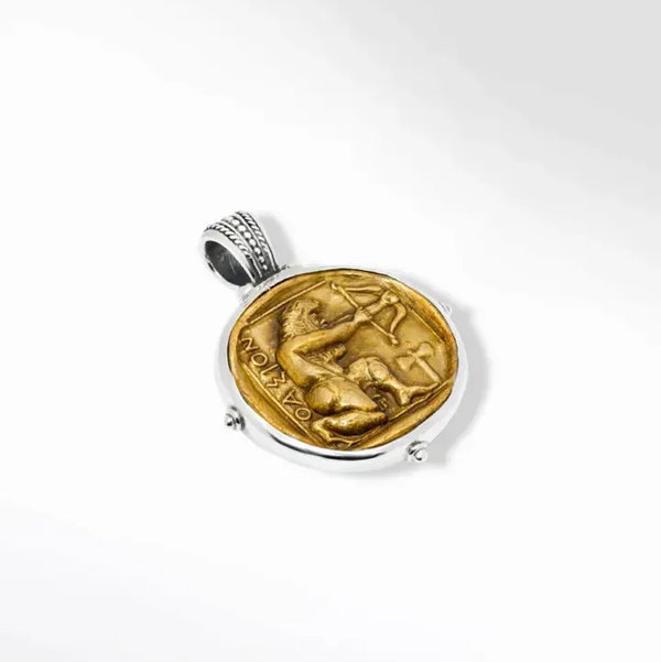 Closeup photo of S/S BRONZE DIONYSUS HERCULES P