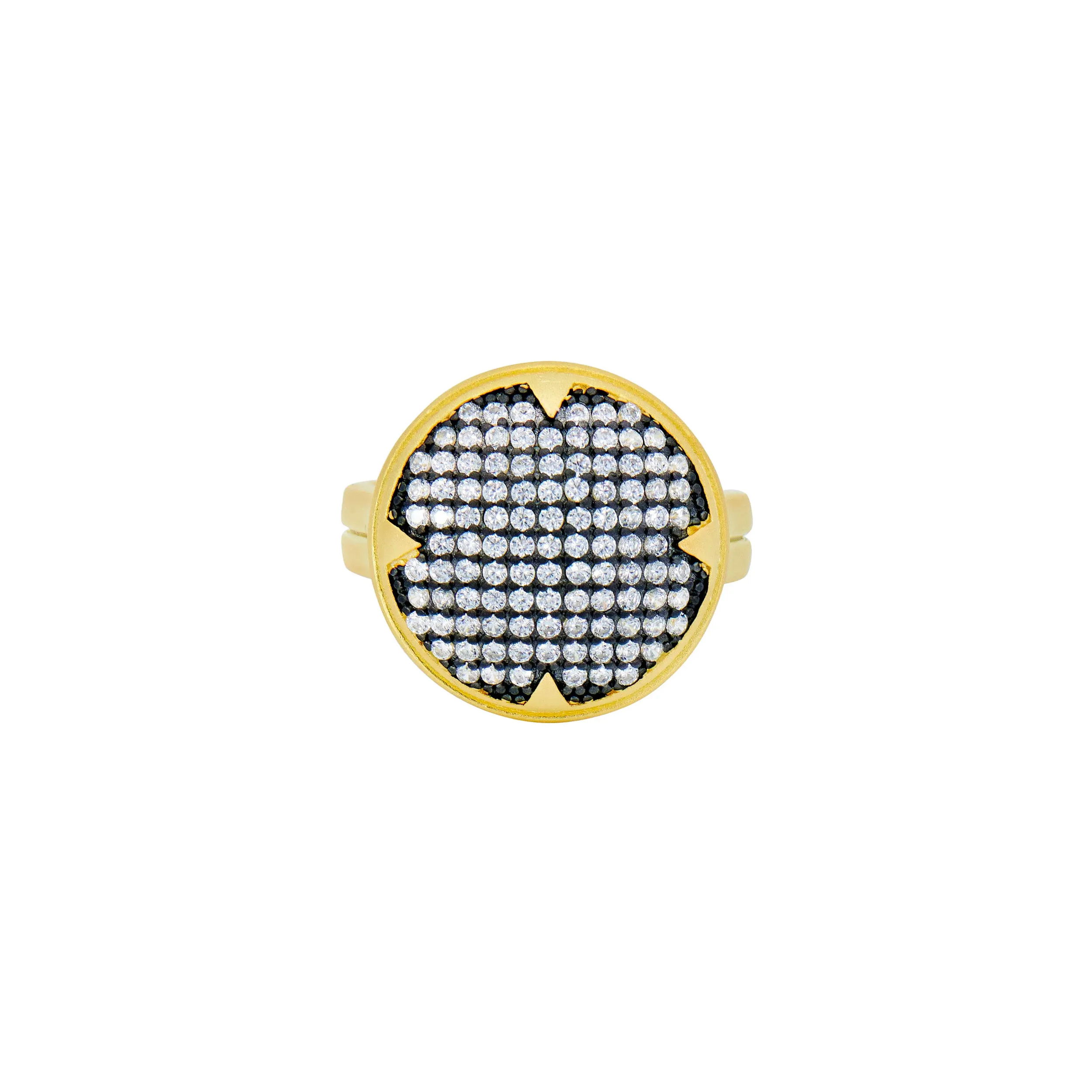 SIGNATURE TIMES SQUARE PAVÉ COCKTAIL RING