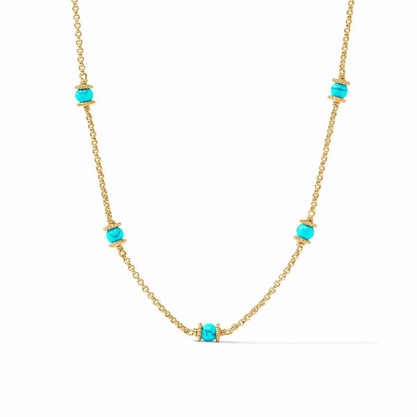 Closeup photo of Hydra Delicate Station Necklace