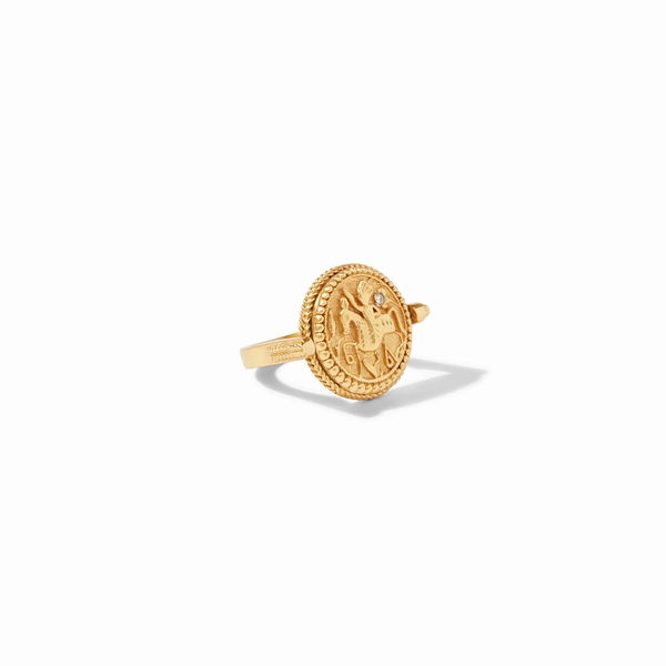 Closeup photo of Coin Revolving Ring