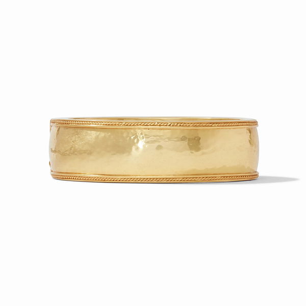 Closeup photo of Cannes Statement Hinge Bangle