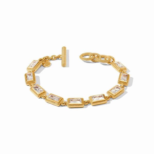 Closeup photo of Baguette Tennis Bracelet