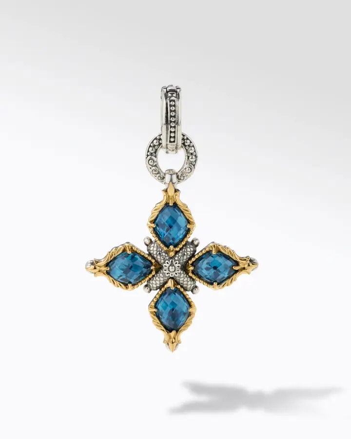 Aurora Cross Pendant