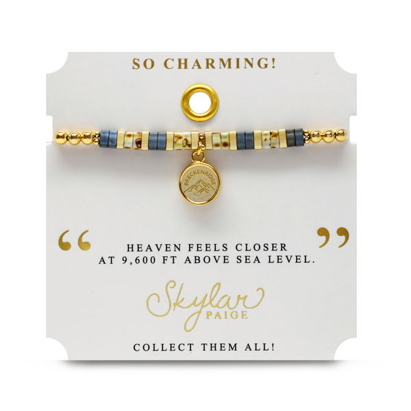 Closeup photo of Breckenridge Charm Bracelet