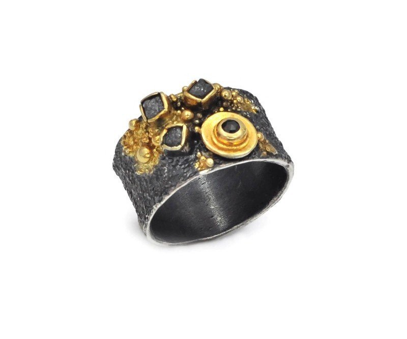 Natural Tigers Eye Ring 10K Solid Gold Ring Intaglio Roman Solider Rin –  gemcitygems.com