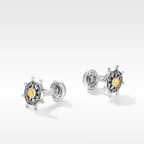 Closeup photo of Navigator Cufflinks