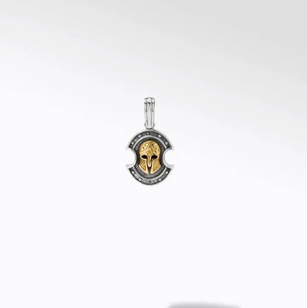 Closeup photo of Shield Pendant