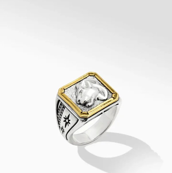 Closeup photo of Panther Ring