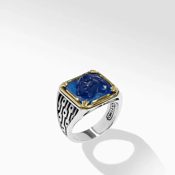 Closeup photo of Warrior Tiger Ring