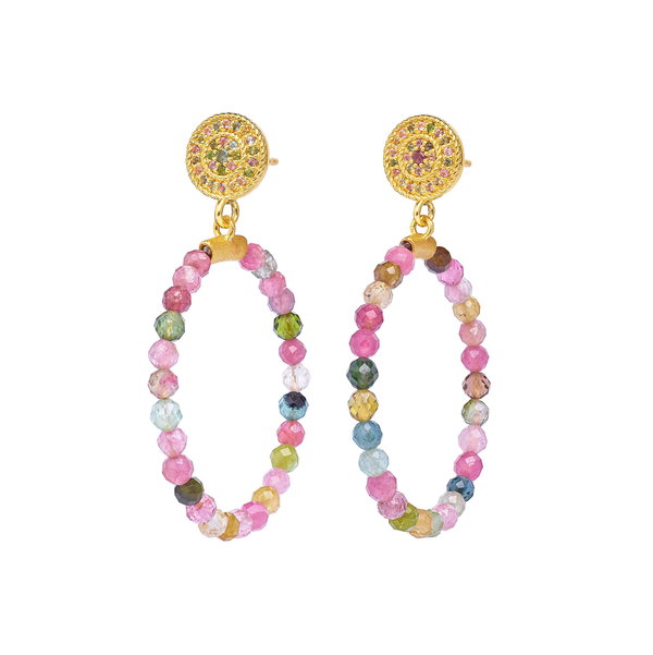 Closeup photo of Rondelas Earrings