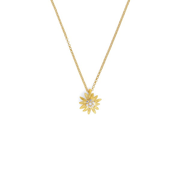Closeup photo of Edelweiss Necklace