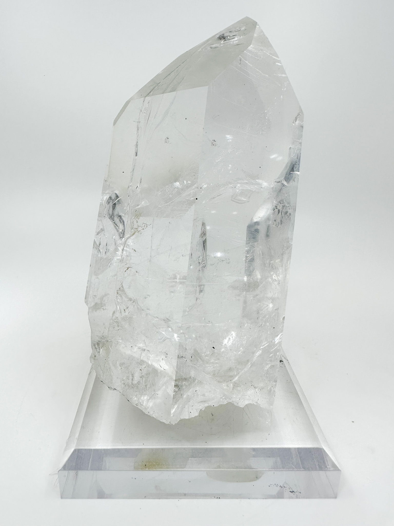 Brazilian Crystal Quartz Point 3x6