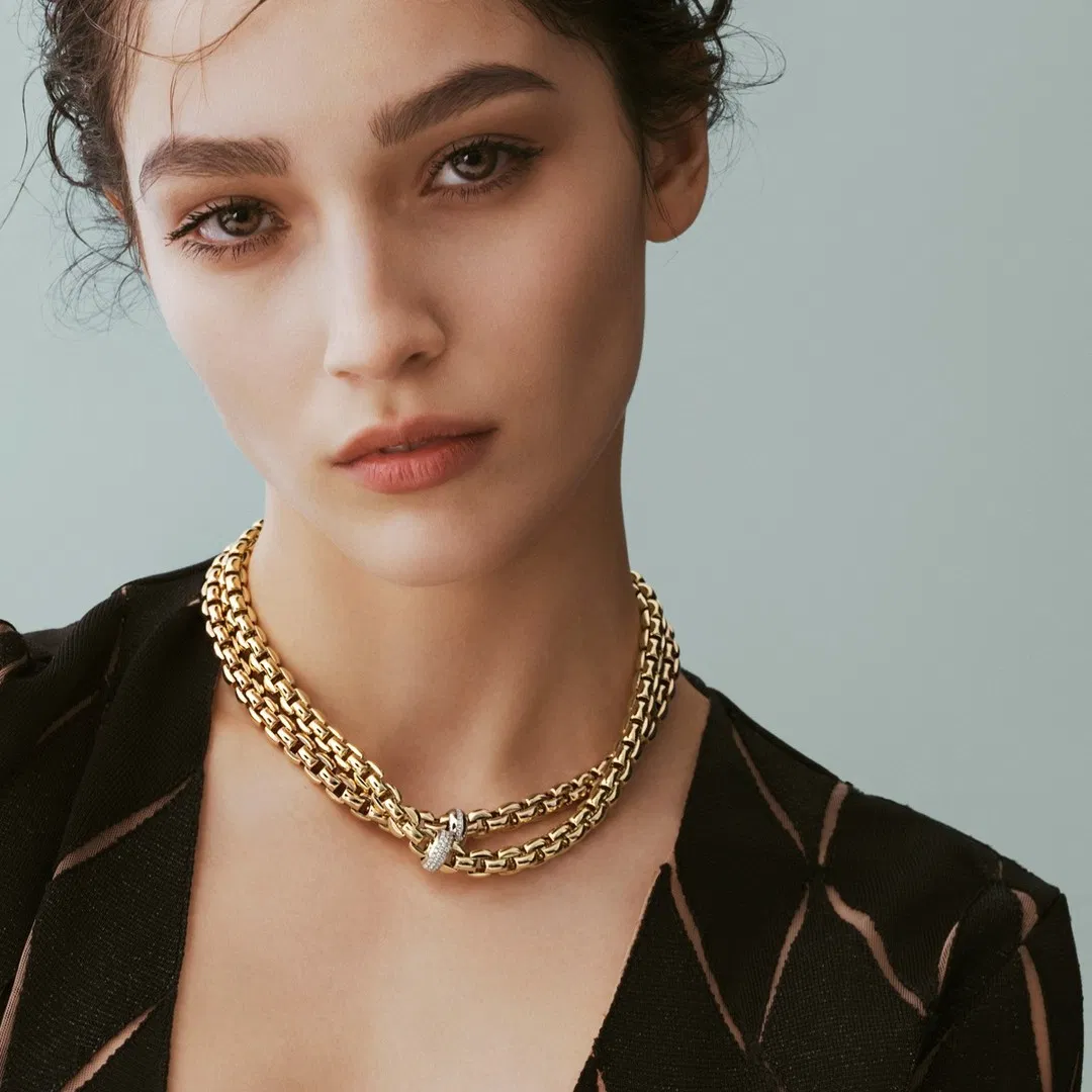 24k gold plated Julie Vos pieces