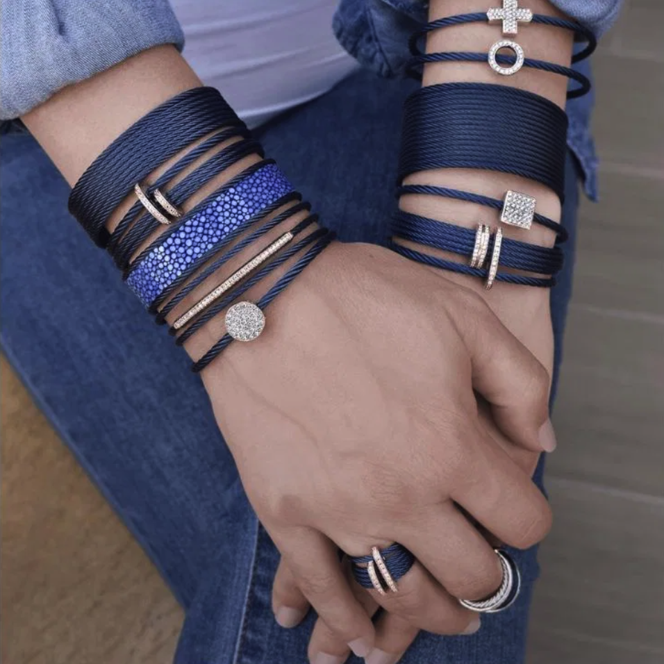 Sterling silver statement jewelry by Freida Rothman