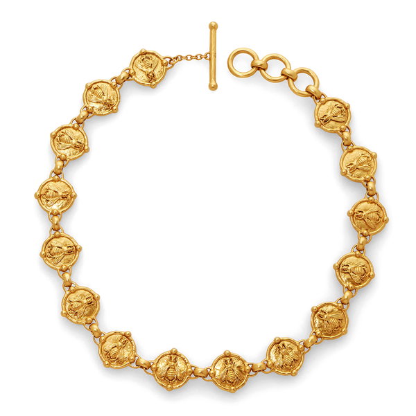 Closeup photo of Bee Link Necklace