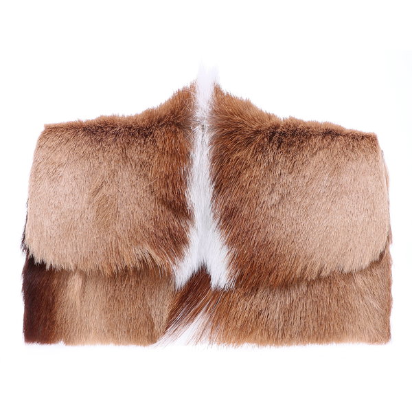 Closeup photo of Large Natural Springbok Clutch