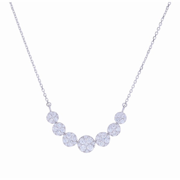 Closeup photo of Prong Round Diamond Pendant 1.23ct