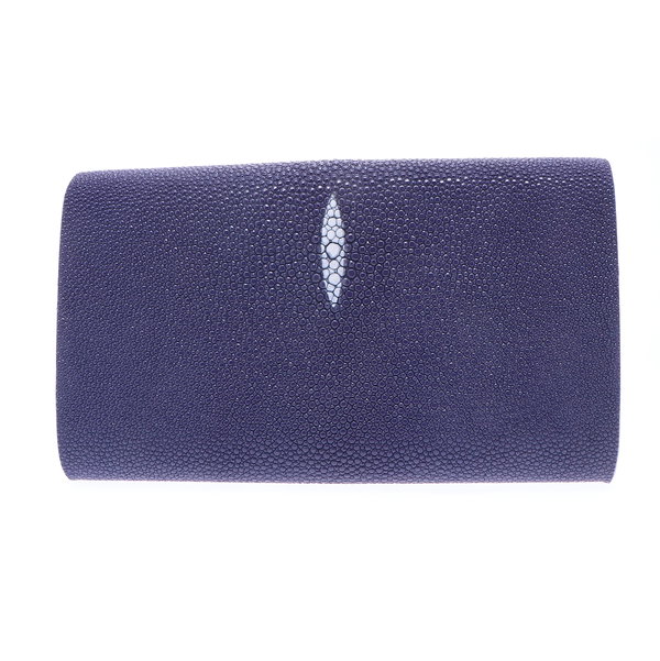 Closeup photo of Blue Stingray Chain Bag