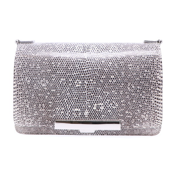 Closeup photo of Natural Lizard Chain Bag