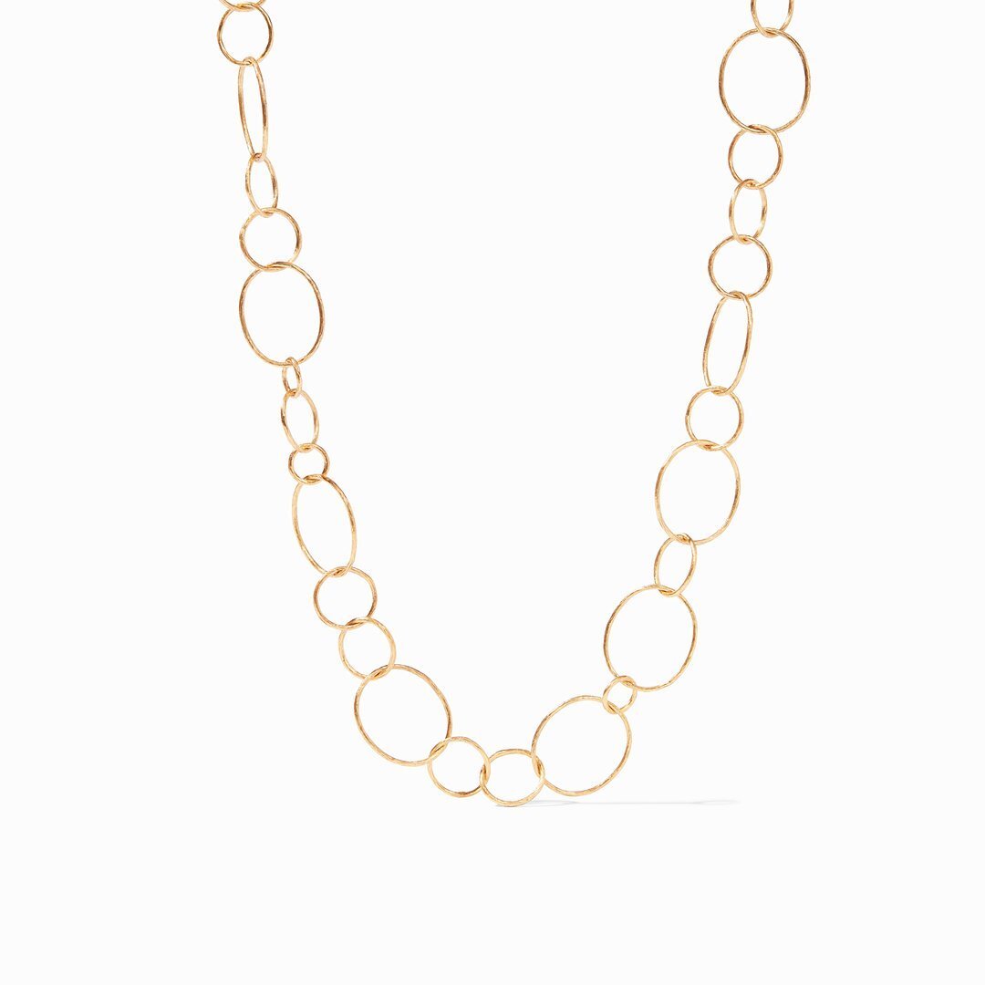 Colette Textured Necklace Gold