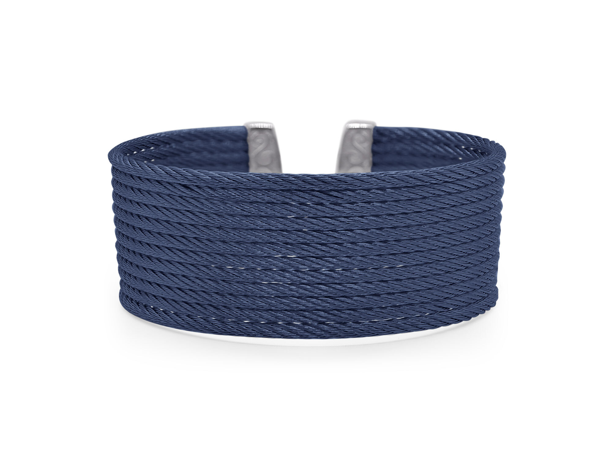 Blueberry Cable 12-Row Cuff – Blueberry
