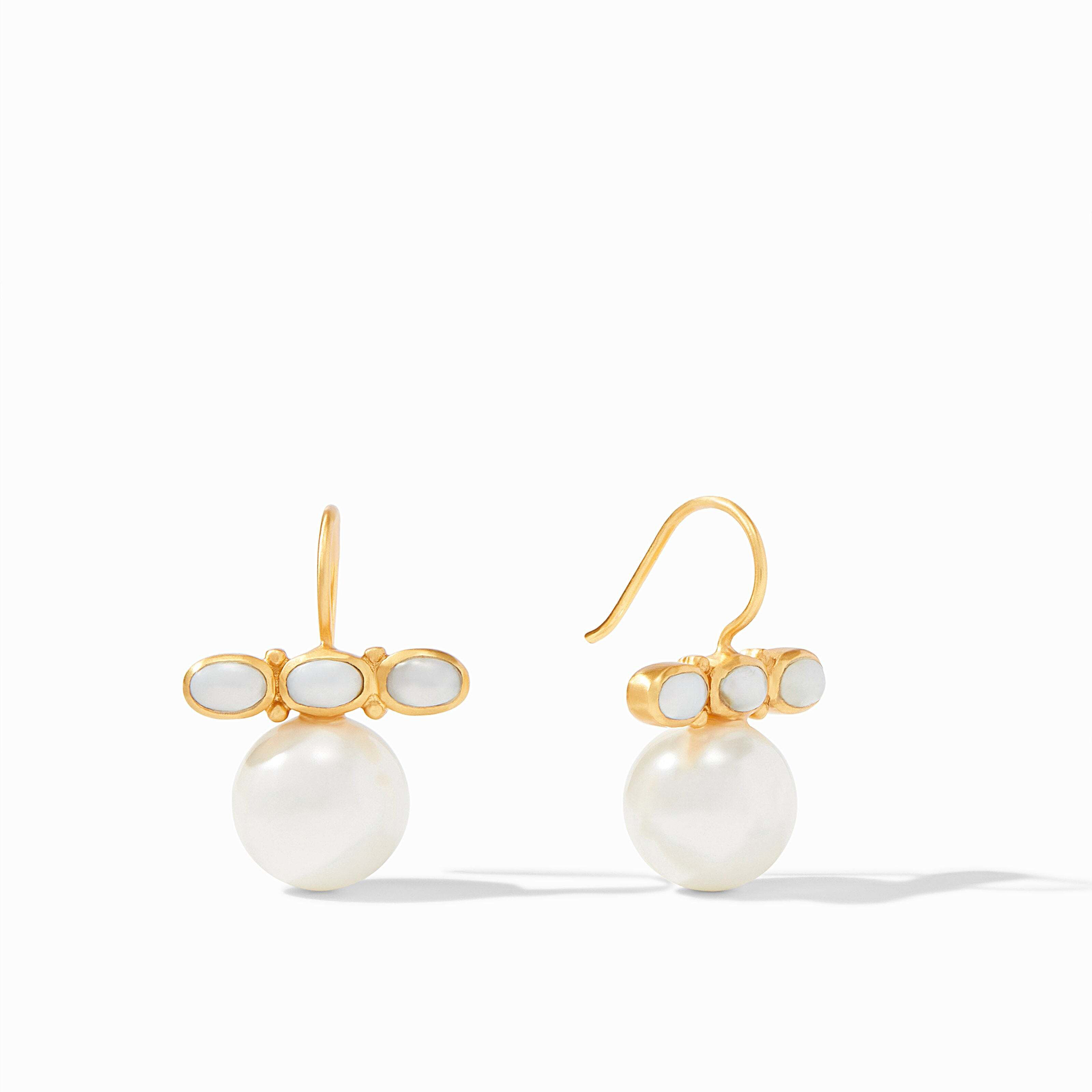 Bee Pearl Drop Earrings | Julie Vos