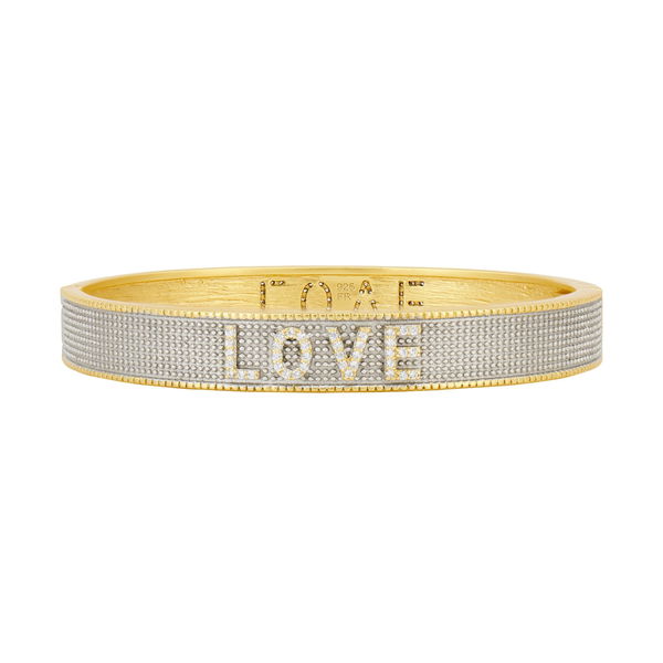 Closeup photo of LOVE Bracelet