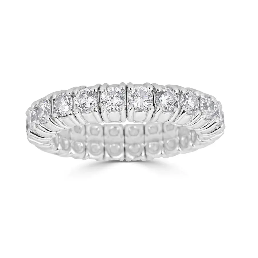 Stretch Diamond Eternity Ring