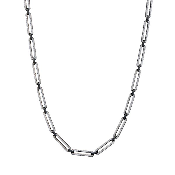 Closeup photo of Streets of Brooklyn Chain Link Necklace