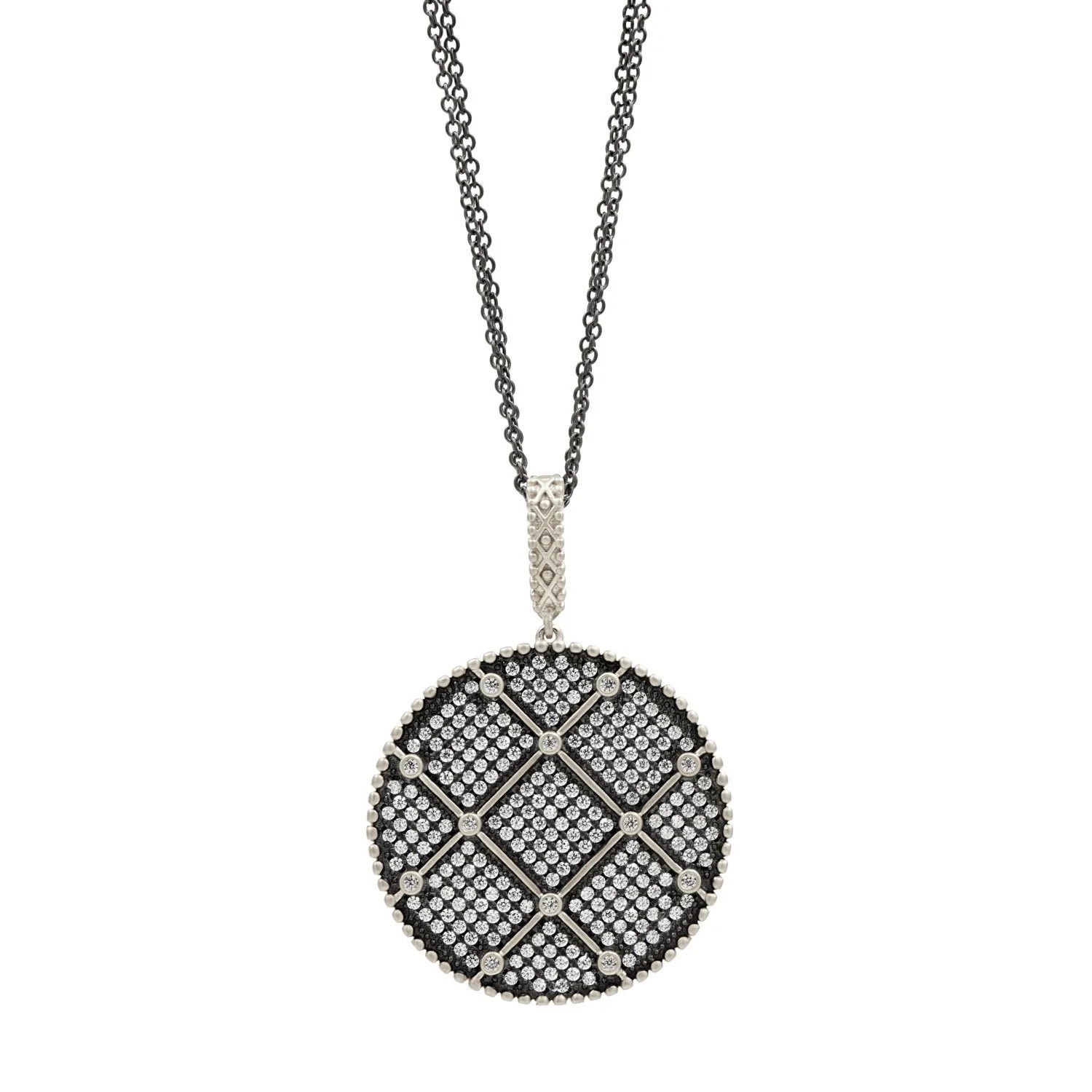 Signature Double Sided Pendant Necklace