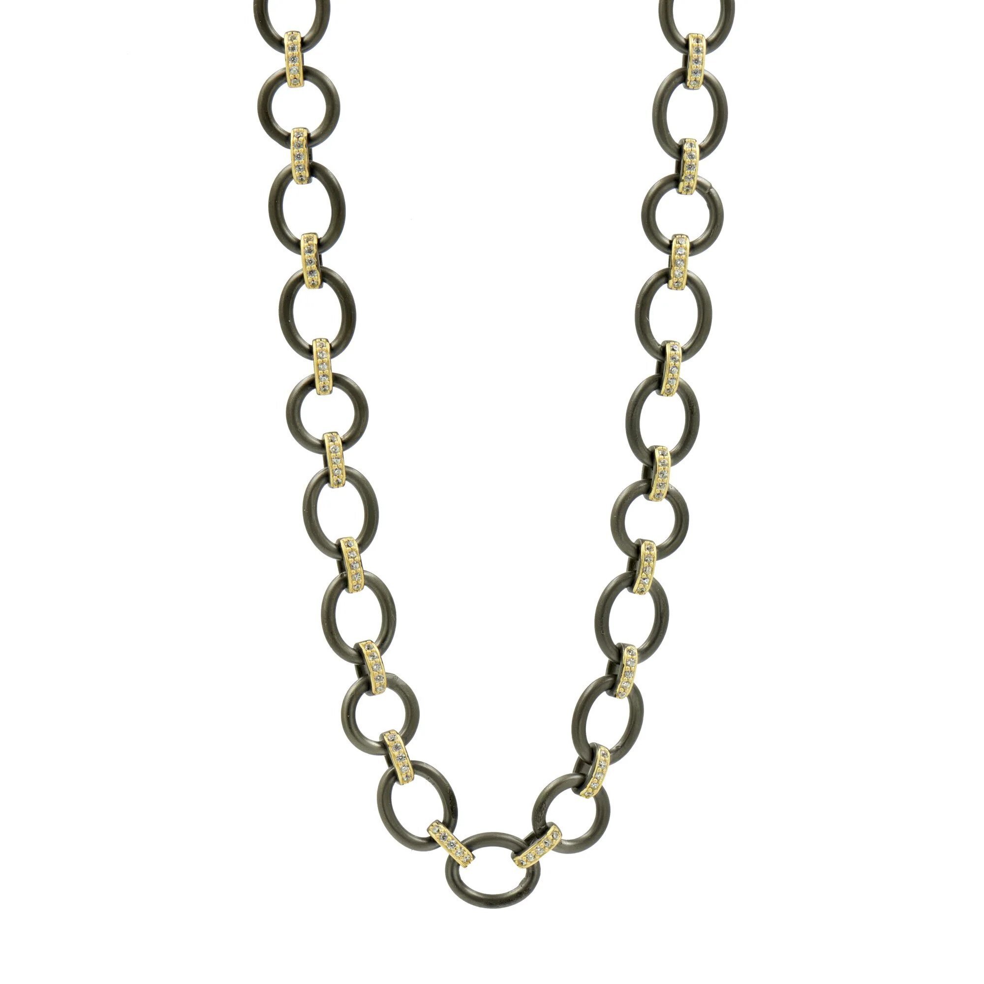 Signature Two-tone Heavy Link Necklace
