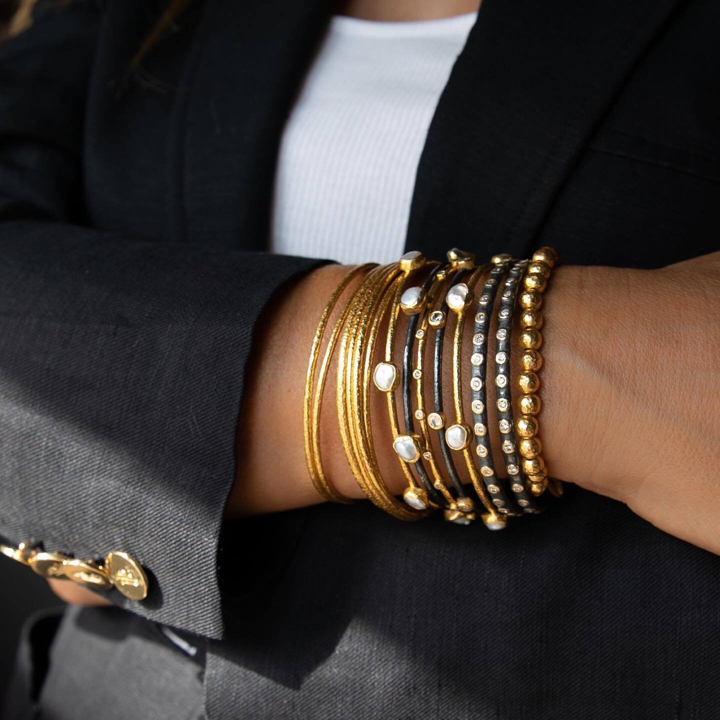 Buy Genuine 22K Solid Yellow Gold Women Bracelet 6.57.25 Adjustable  Hallmark 916 Online in India - Etsy