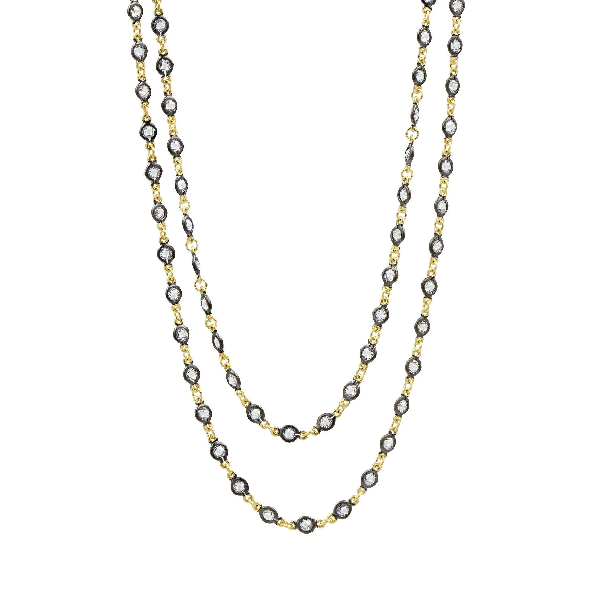 Embellished Wrap Chain Necklace