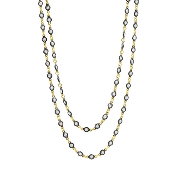 Closeup photo of Embellished Wrap Chain Necklace