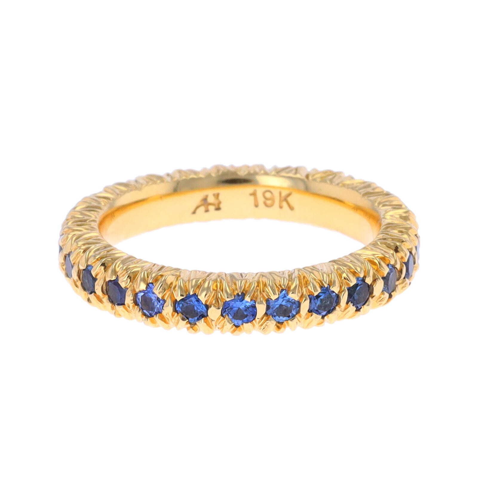 19k Sapphire Stack Ring