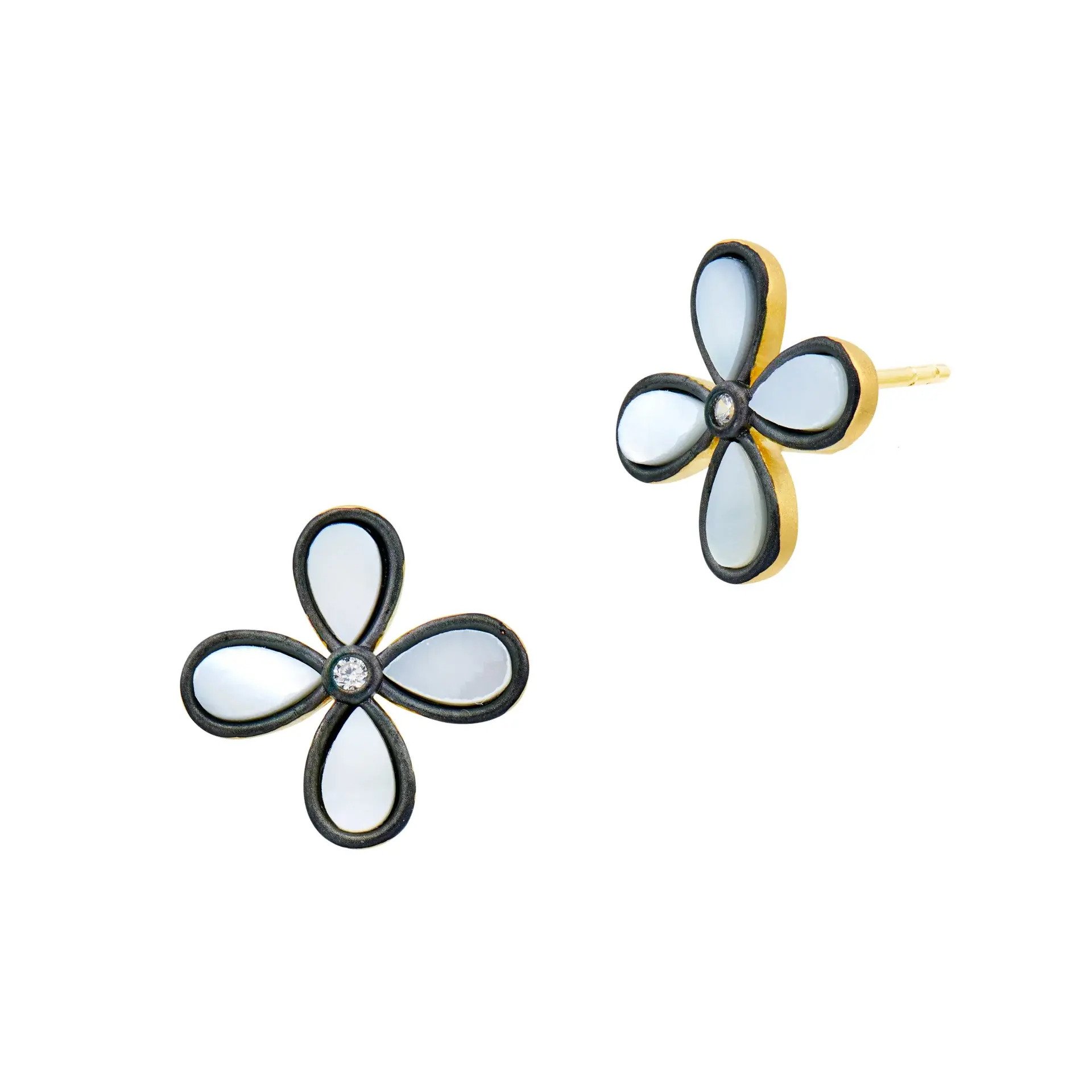 Blossoming Brilliance Stud Earrings