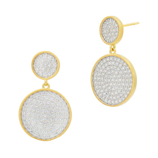 Closeup photo of Illuminated Coast Drop Earrings