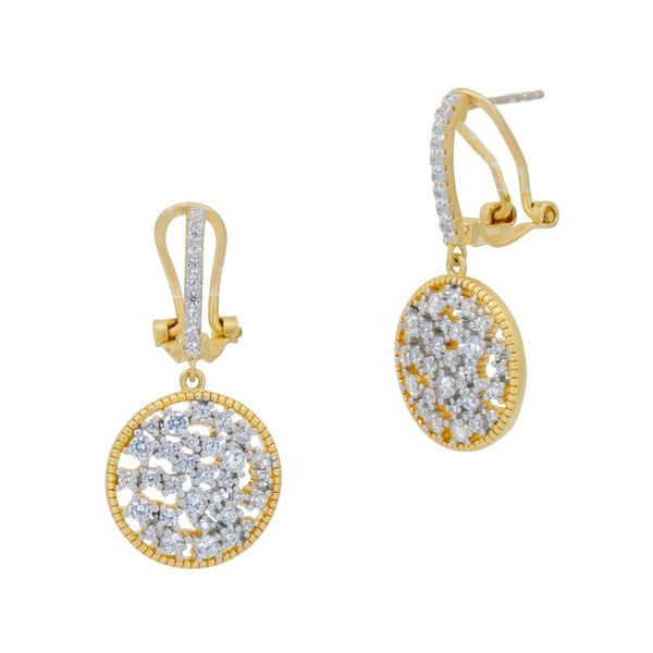 Closeup photo of Shining Hope Drop Earrings