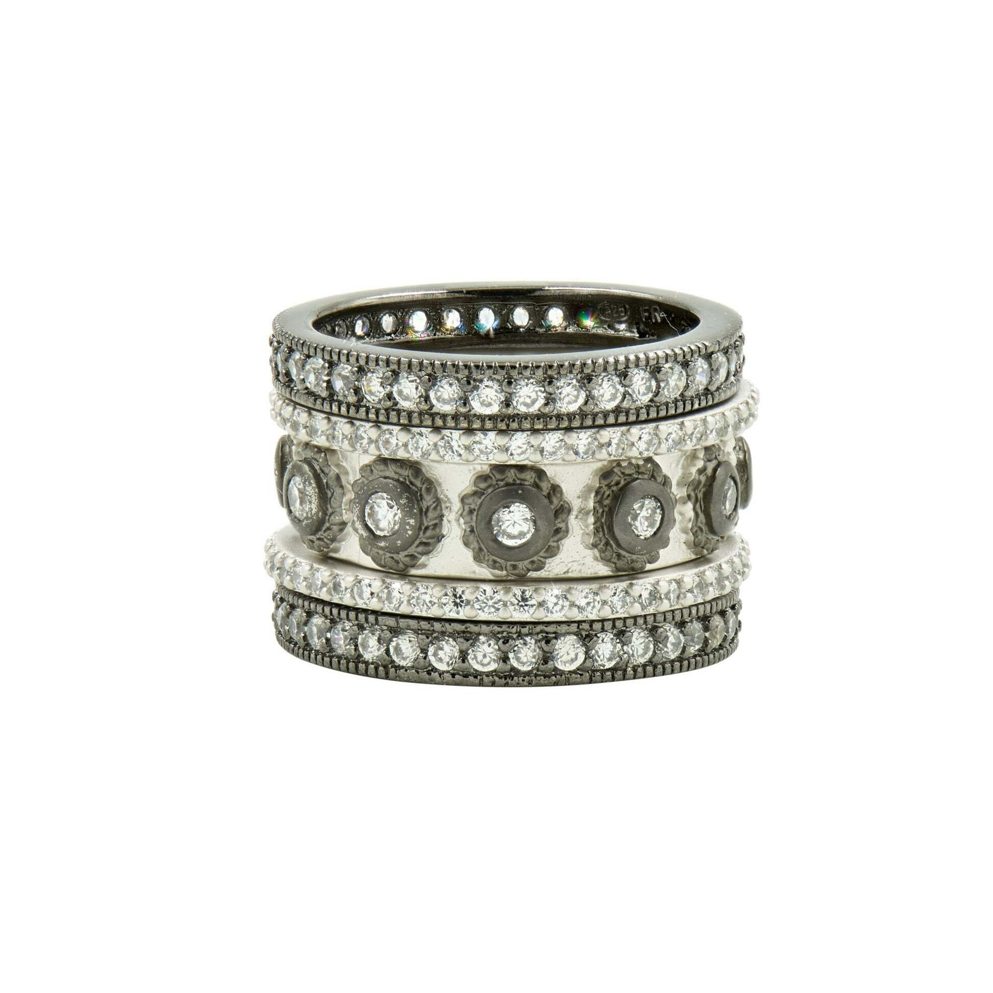 Eternity 5-stack Ring