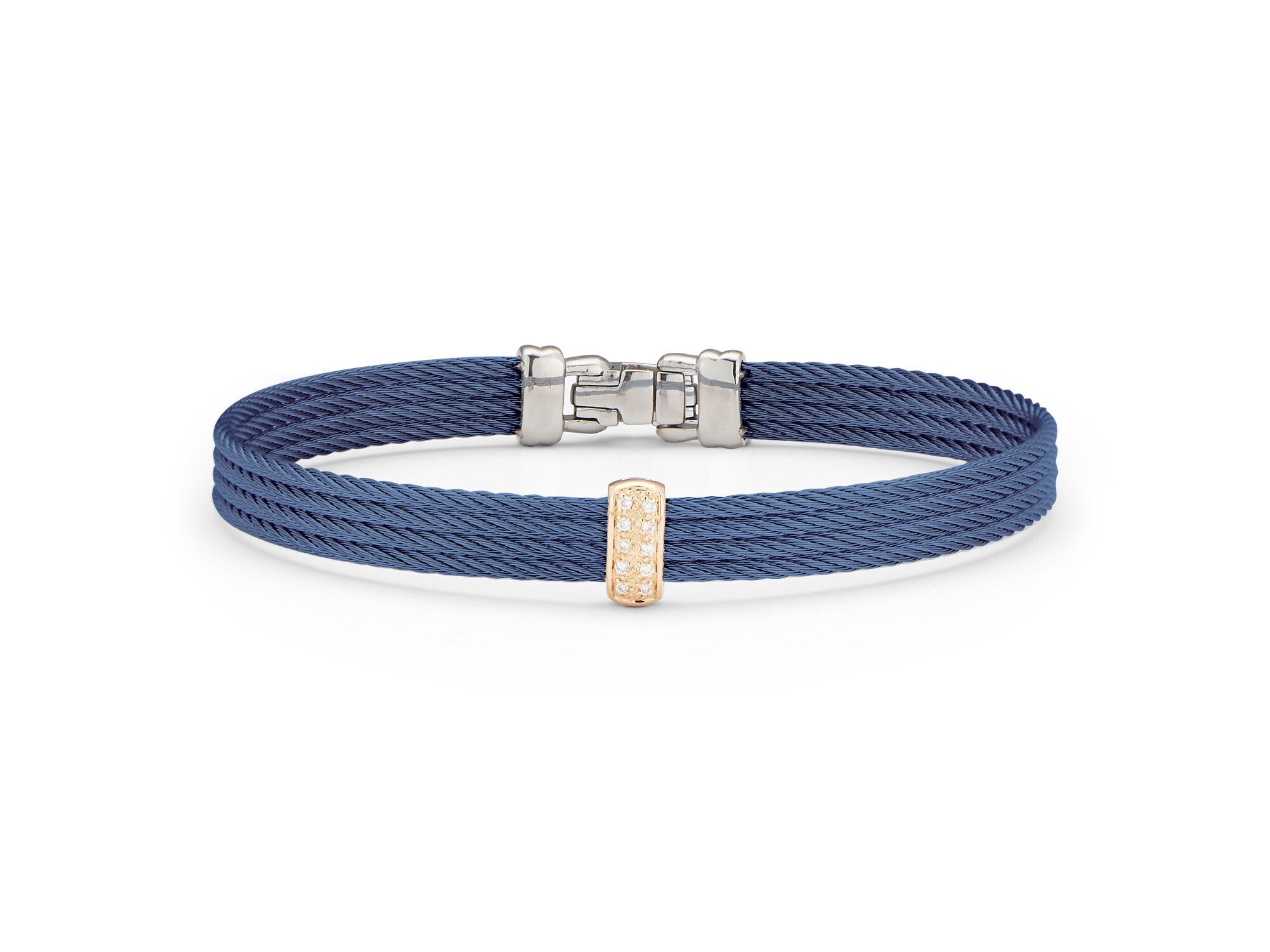 ALOR Blueberry Cable Barred Bracelet – Luxury Designer & Fine Jewelry - ALOR